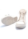 Kotníkové boty s kožíškem Safe Step 18408 bílá