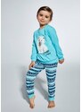 Pyjamas Cornette Kids Girl 594/166 Sweet Puppy length/r 86-128 turquoise