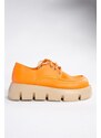 Fox Shoes P267632009 Orange Thick Soled Women's Casual Shoes