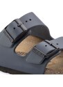 Pantofle Birkenstock Arizona Natural Leather Dark Brown 51151, 51151-Blue