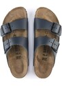 Pantofle Birkenstock Arizona Natural Leather Dark Brown 51151, 51151-Blue