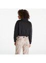 Dámská mikina Calvin Klein Jeans Cropped Logo Tape Sweatshirt Black