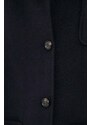 Košilová bunda MAX&Co. tmavomodrá barva, oversize