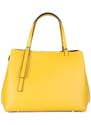 Dámské kožené kabelky žluté velké Marilin velká