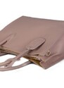 Dámské kožené kabelky Vera Pelle Melina růžové