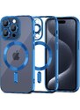 Ochranný kryt na iPhone 15 Pro - Tech-Protect, Magshine MagSafe Navy