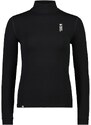 Dámské merino triko Mons Royale Cascade Flex Mock Neck black