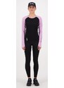 Dámské merino triko Mons Royale Bella Tech Ls orchid / black