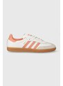 Kožené sneakers boty adidas Originals SAMBA OG bílá barva, IG5932