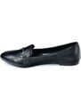 Fox Shoes Women's Black Flat Shoes