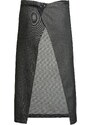Kentaur 30393 Rock Cross číšnická zástěra s kapsou dlouhá černá denim UX