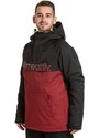 Meatfly pánská SNB & SKI bunda Slinger Premium Black/Merlot | Černá
