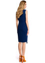 Šaty bez rukávů s tmavě modré model 18001795 - STYLOVE
