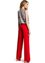 model 18001808 Široké kalhoty červené - Moe