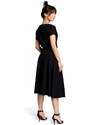 model 18001768 Rozšířené šaty černé - BeWear
