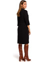 STYLOVE S189 Blejzrové šaty - černé