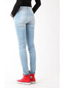 Dámské džíny Wrangler Skinny Sunkissed W Jeans W28KLE86K