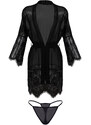 Dámský župan DKaren Housecoat Anette Black