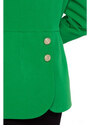 Moe M665 Frakční plášť - zelený