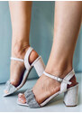 Sandály na podpatku model 166396 Inello