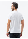 Ombre Polo trička S1374 White