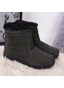 Inny Nepromokavé sněhové boty na zip NEWS W EVE181D khaki