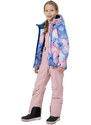 Dívčí lyžařská bunda Jr HJZ22 JKUDN002 56A - 4F