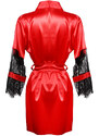 DKaren Housecoat Beatrice Red