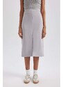 DEFACTO Lined Normal Waist Midi Skirt