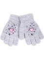 Yoclub Kids's Gloves RED-0012G-AA5A-022