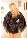 Kalimo Housecoat Mahe Black