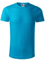 Malfini Origin (GOTS) M MLI-17144 tyrkysové tričko