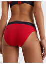 Dámské kalhotky CONTRAST WAISTBAND BRIEFS UW0UW02773XLG červená - Tommy Hilfiger