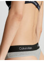 Dámská tanga Thong CK96 000QF7221EP7A šedá - Calvin Klein