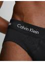 Pánské slipy 3 Pack Briefs Cotton Stretch 0000U2661GXWB černá - Calvin Klein