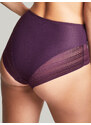 Panache Serene High Waist Brief aubergine 10303