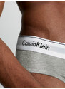 Pánské slipy 3 Pack Briefs Modern Cotton 000NB2379AMP1 černá/bílá/šedá - Calvin Klein