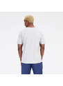 New Balance Essentials Reimagined Cott AG M MT31518AG pánské tričko
