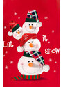 Dívčí pyžamo 592/172 Snowman 2 - CORNETTE