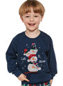 Chlapecké pyžamo 966/154 Snowman 2 - CORNETTE