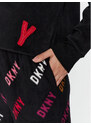 Dámské pyžamo YI2822686F černé se vzorem - DKNY