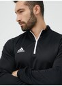 Tréninkové tričko s dlouhým rukávem adidas Performance Entrada 22 černá barva, H57544