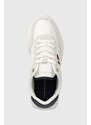 Sneakers boty Tommy Hilfiger ESSENTIAL RUNNER GLOBAL STRIPES bílá barva, FW0FW07831