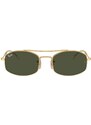 Sluneční brýle Ray-Ban dámské, zelená barva