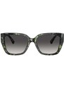 Sluneční brýle Michael Kors ACADIA dámské, zelená barva, 0MK2199