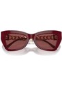 Sluneční brýle Michael Kors MONTECITO dámské, vínová barva, 0MK2205