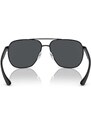 Sluneční brýle Armani Exchange pánské, černá barva