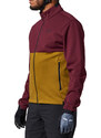 Cyklo mikina Fox Ranger Fire Fleece Crew Dark Maroon XL