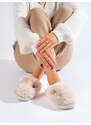 Women's Shelovet cream slippers