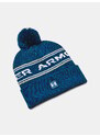 Under Armour Čepice UA Men's Halftime Pom Beanie-BLU - Pánské